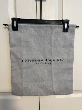 Donna Karan New York Gray Drawstring Dust Bag